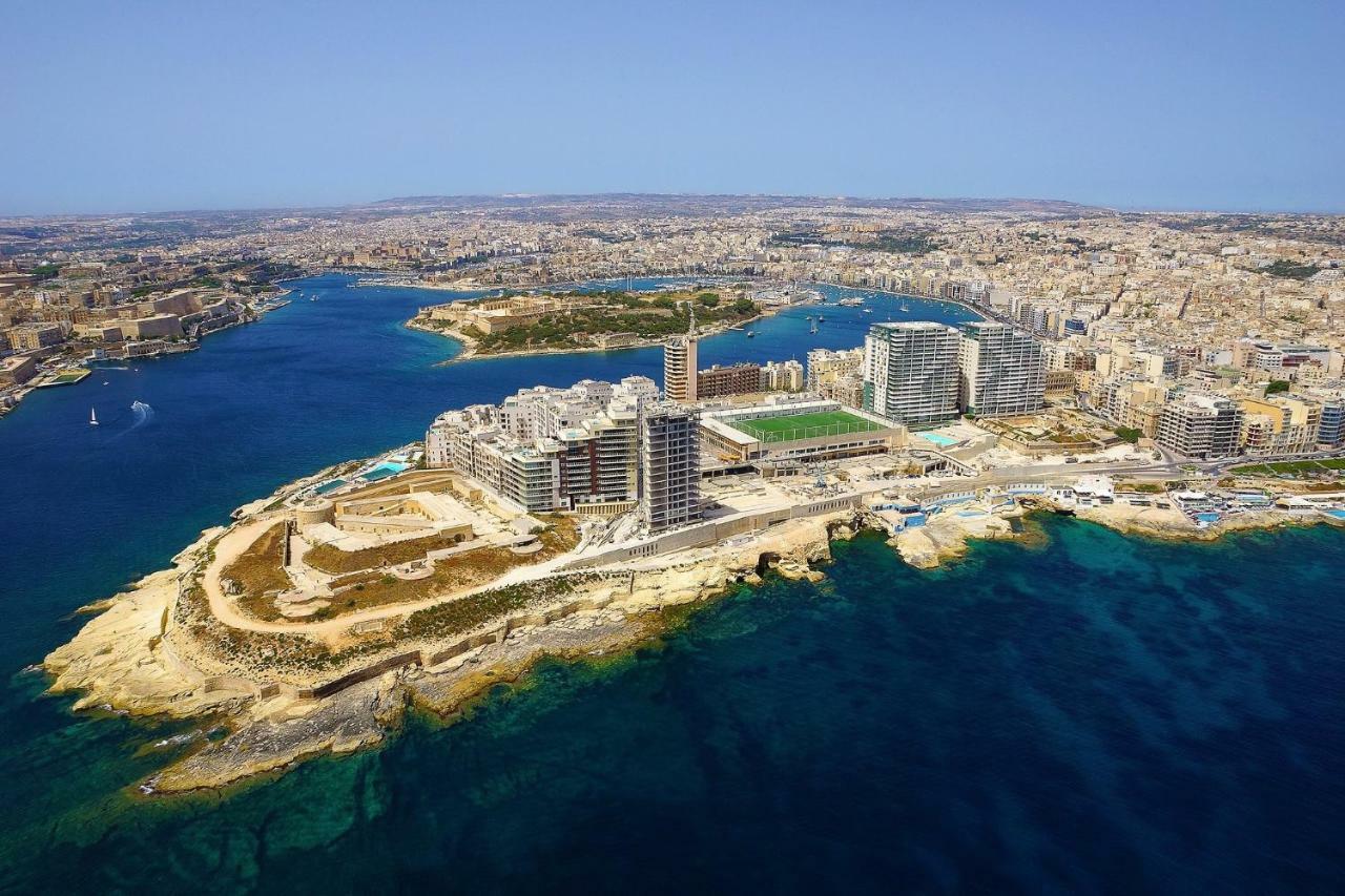 Gorgeous Apartment With Terrace In Fort Cambridge, Pool Sliema Esterno foto