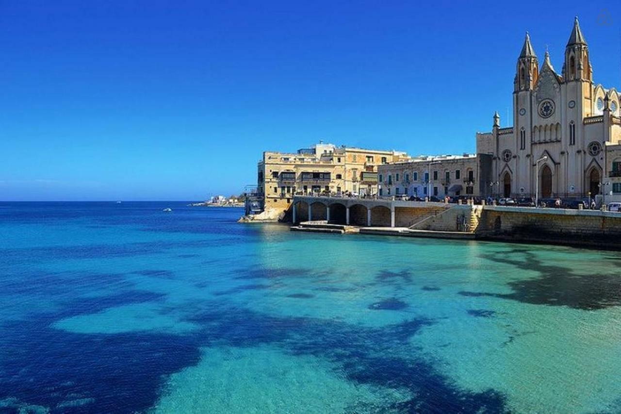 Gorgeous Apartment With Terrace In Fort Cambridge, Pool Sliema Esterno foto